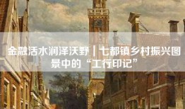 金融活水润泽沃野｜七都镇乡村振兴图景中的“工行印记”