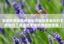 滴滴抢单辅助神器加速版抢单最快的手机软件「滴滴抢单辅助神器加速版」