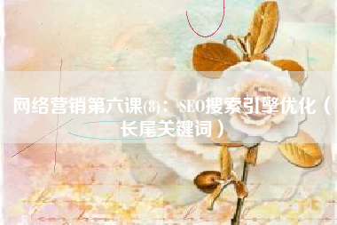 网络营销第六课(8)：SEO搜索引擎优化（长尾关键词）